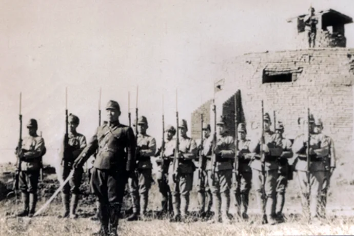 日本軍兵士 日本侵略。