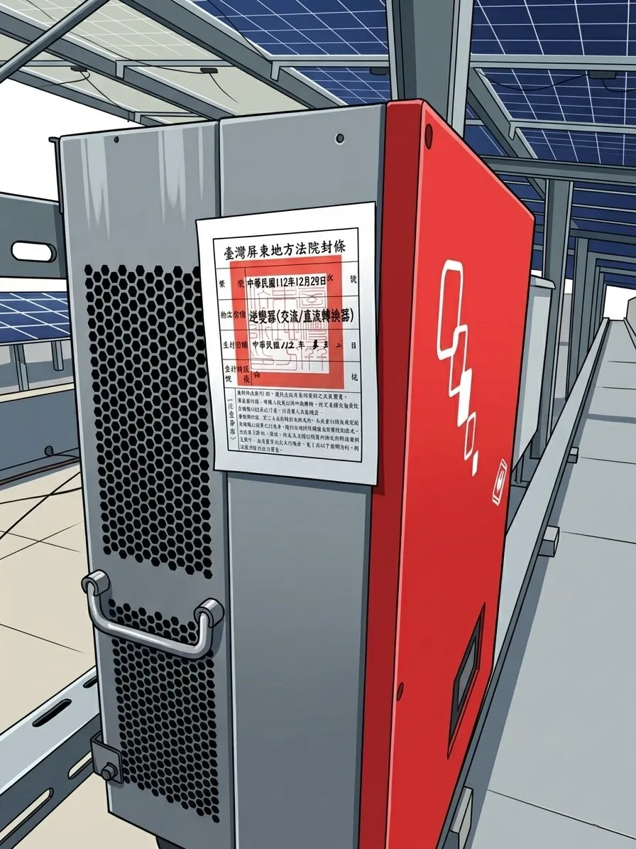 Solar module sealed off by bank